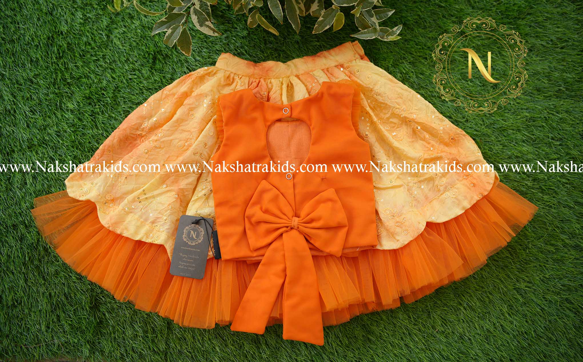 Flirtatious Orange Ruffle Skirt  Sassy Shortcake