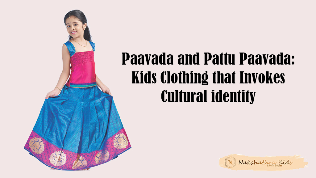 Paavada and Pattu Paavada Kids Clothing | Nakshatra Kids | Vishu Special | Kidswear Online