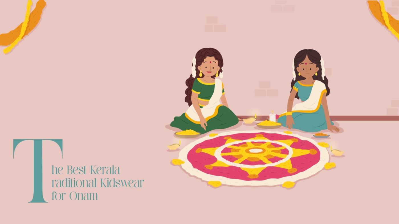 Onam dress for baby girl | Kerala Dress for Kids