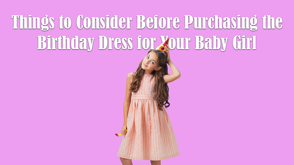 Birthday Dress for your Baby Girl