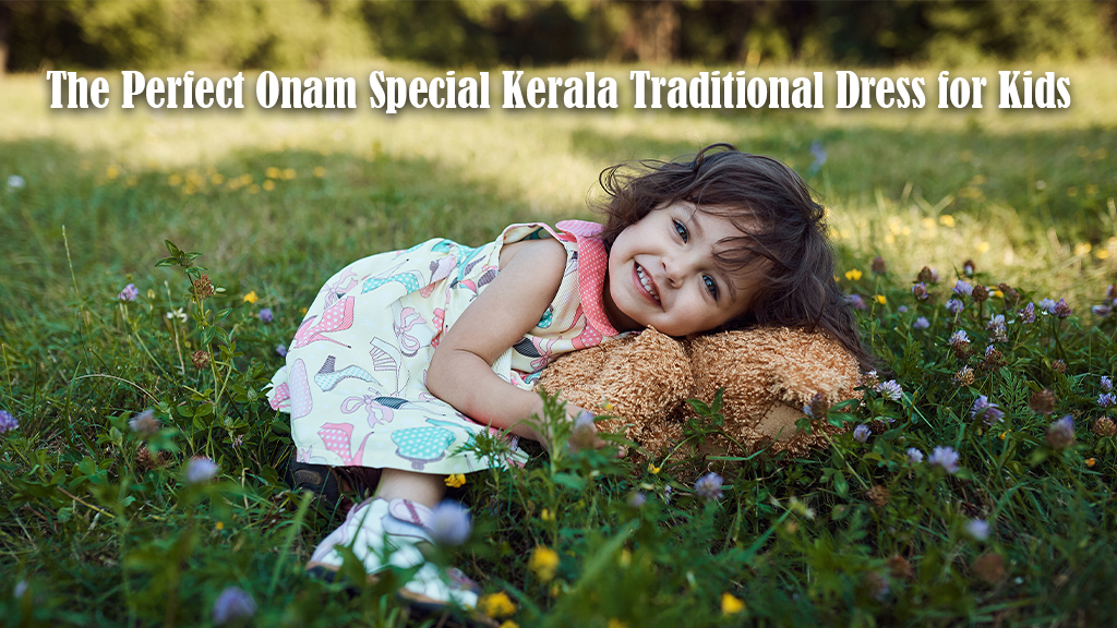 The Perfect Onam Special Kerala Traditional Dress for Kids